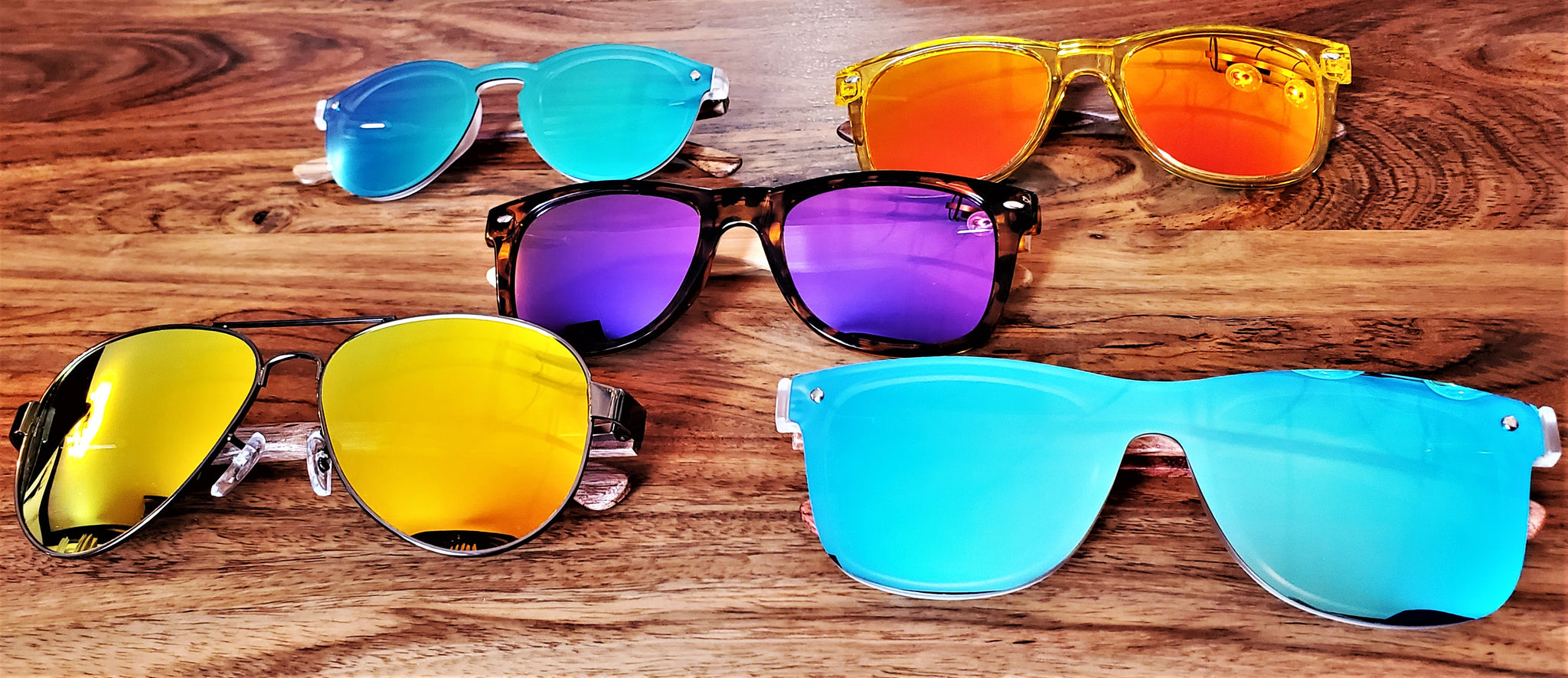 Polarized Sunglasses - Your Future's So Bright Turquoise Dream
